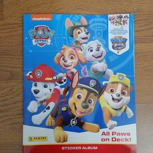 Paw Patrol All Paws on Deck PANINI Empty album